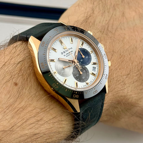 Zenith Chronomaster Sport Chronograph Ref. 18.3100.3600/69.C920 | Full-Set 05/2023 | Garantie 05/2028 | 18K Roségold | 41mm | Top Condition