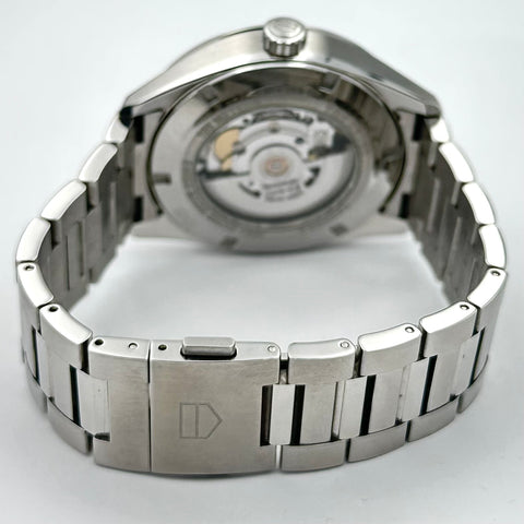 Tag Heuer Carrera Calibre 5 Ref. WBN2012.BA0640| Full-Set 2022 | Automatic | 41mm | Blue Dial | Day-Date
