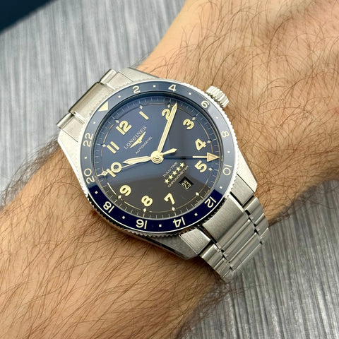 Longines Spirit Zulu Time Ref. L3.812.4.60.6 | Full-Set 01/2026 | NEU | Unworn | GMT | 42mm | Top