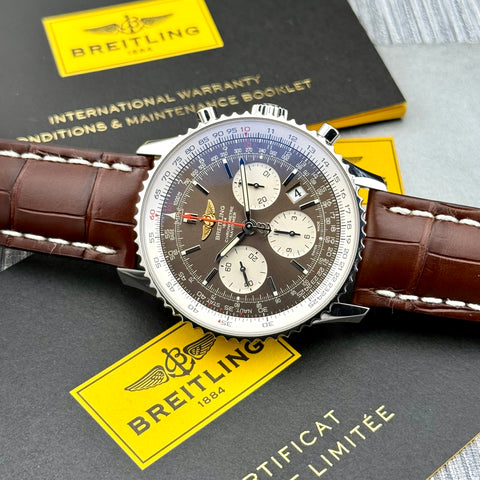 Breitling Navitimer 01 Chronograph Panamerican Limited Edition Ref. AB0121C4/Q605 | Full-Set 09/2014 | Serviced 12/2025 | Limited Edition 1000
