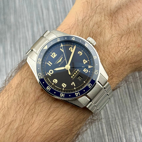 Longines Spirit Zulu Time Ref. L3.812.4.60.6 | Full-Set 01/2026 | NEU | Unworn | GMT | 42mm | Top