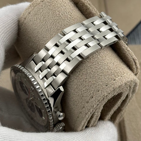 Breitling Navitimer B01 Chronograph 43 Ref. AB0138241G1A1 | Full-Set 04/2023 | Unworn | Ungetragen | Silver Panda Dial | Top