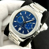 Piaget Polo S Chronograph Ref. G0A41006 | Full-Set 12/2022 | Piaget Garantie 12/2030 | Blue Dial | Top Condition