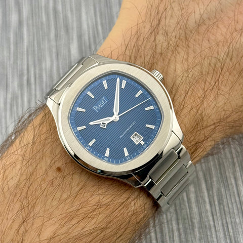 Piaget Polo S Ref. G0A41002 | Full-Set 02/2022 | Automatic | 42mm | Blue Dial | Top