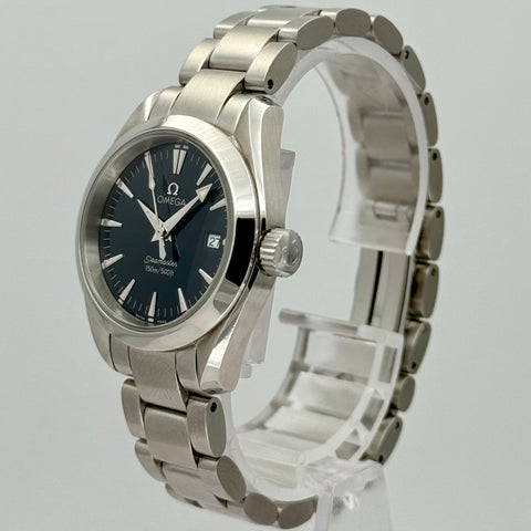 Omega Seamaster Aqua Terra Ref. 2577.80 | Full-Set 2008 | Quartz | 29mm | Blue Dial | Ladies