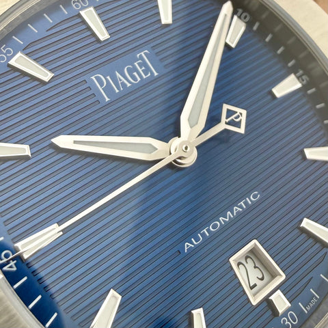 Piaget Polo S Ref. G0A41002 | Full-Set 02/2022 | Automatic | 42mm | Blue Dial | Top