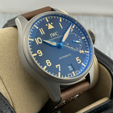 IWC Big Pilots Watch Heritage Classic Ref. IW501004 | Full-Set 07/2025 | Titan | 46mm | Top Condition | IWC Garantie 08/2033