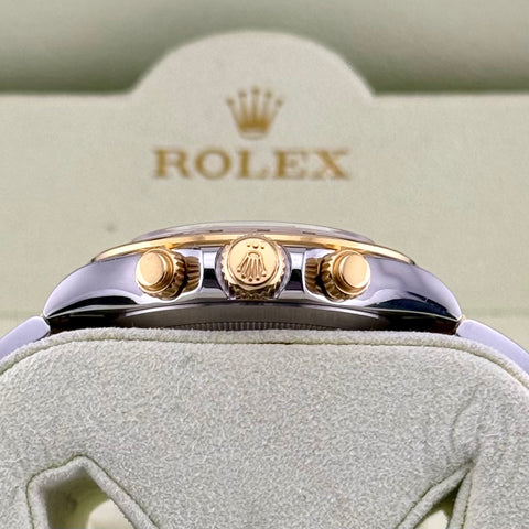 Rolex Daytona Bicolor Ref. 116523 | Full-Set 2014 | Unpolished | Grey Dial | 40mm | Top