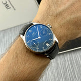 IWC Portugieser Automatic 7days Ref. IW500710 | Full-Set 12/2025 | IWC Garantie 12/2033 | Unworn | Blue Dial