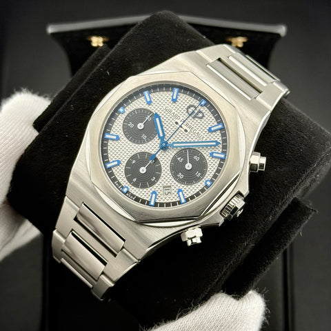 Girard-Perregaux Laureato Chronograph 42 Ref. 81020-11-131-11A | Full-Set 01/2023 | GP Garantie 01/2028 | Panda Dial | Like New | VIP