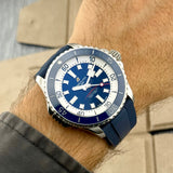 Breitling Superocean Automatic 46 Ref. A17378E71C1S1 | Full-Set 12/2023 | Breitling Garantie 12/2027 | Blue Dial | Top