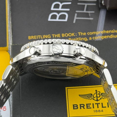 Breitling Navitimer 1 01 Chronograph Ref. AB012721/BD09 | Full-Set 10/2016 | Serviced 12/2025 | Black Dial | 46mm | Top