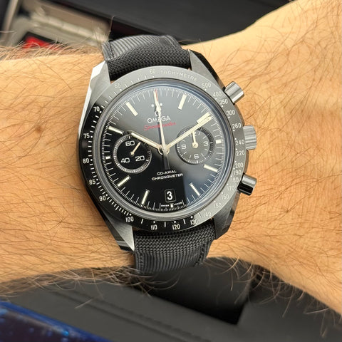 Omega Speedmaster Dark Side of the Moon Ref. 31192445101003 | Full-Set 10/2023 | Unworn | Ungetragen | Keramik | 44.25mm | Top