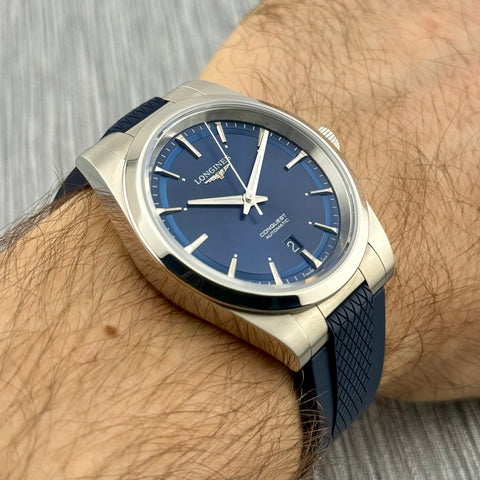 Longines Conquest Ref. L38304929 | Full-Set 07/2025 | Automatic | 41mm | Blue Dial | Like New | Top