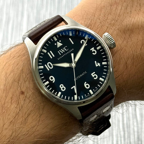 IWC Big Pilot Ref. IW329301 | Full-Set 2022 | 43mm | Black Dial | IWC Garantie 02/2030 | Automatic | Top