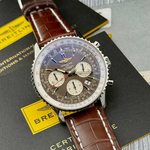 Breitling Navitimer 01 Chronograph Panamerican Limited Edition Ref. AB0121C4/Q605 | Full-Set 09/2014 | Serviced 12/2025 | Limited Edition 1000