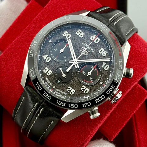 Tag Heuer Carrera Porsche Chronograph Ref. CBN2A1F.FC6492 | Full-Set 02/2021 | Automatic | 44mm | Special Edition | Top