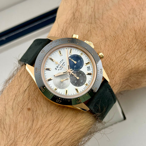 Zenith Chronomaster Sport Chronograph Ref. 18.3100.3600/69.C920 | Full-Set 05/2023 | Garantie 05/2028 | 18K Roségold | 41mm | Top Condition