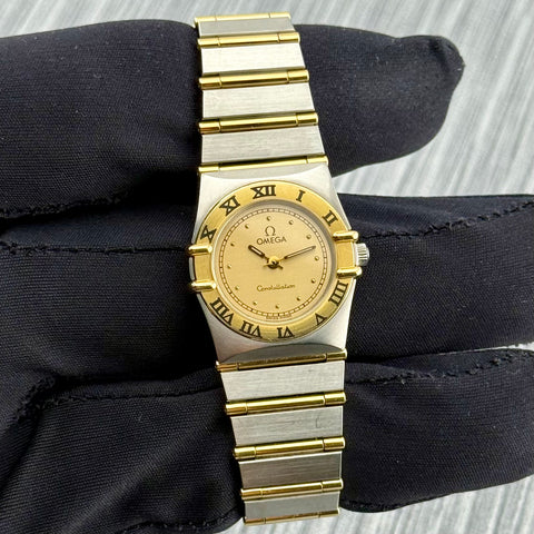 Omega Constellation Ladies Mini Ref. 1370.1000 | Lady | Quartz | Stahl/Gold | Vintage | 23mm | 1370 | Top | Rare | VIP