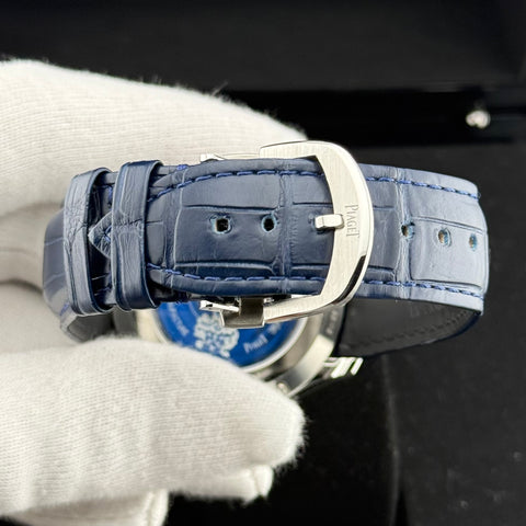 Piaget Polo S Date Ref. G0A43001 | Full-Set 10/2023 | Top Condition | Like New | 42mm | Blue Dial