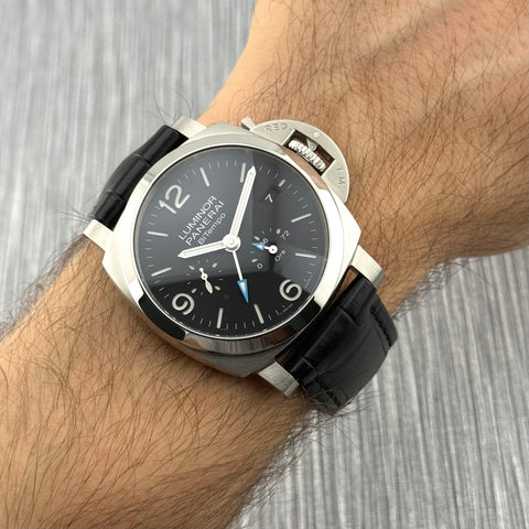 Panerai Luminor BiTempo Power Reserve Ref. PAM01360 | Full-Set 01/2024 | Panerai Garantie 01/2032 | 44mm | Top