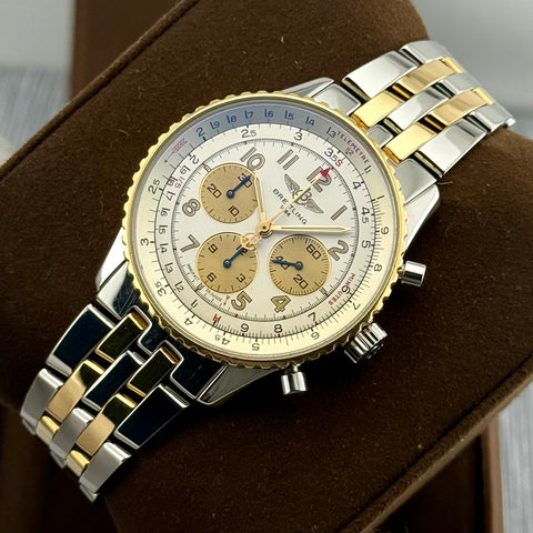 Breitling Navitimer 92 Ref. D30022 | Full-Set 1996 | Automatic | 38mm | st/gg | Top