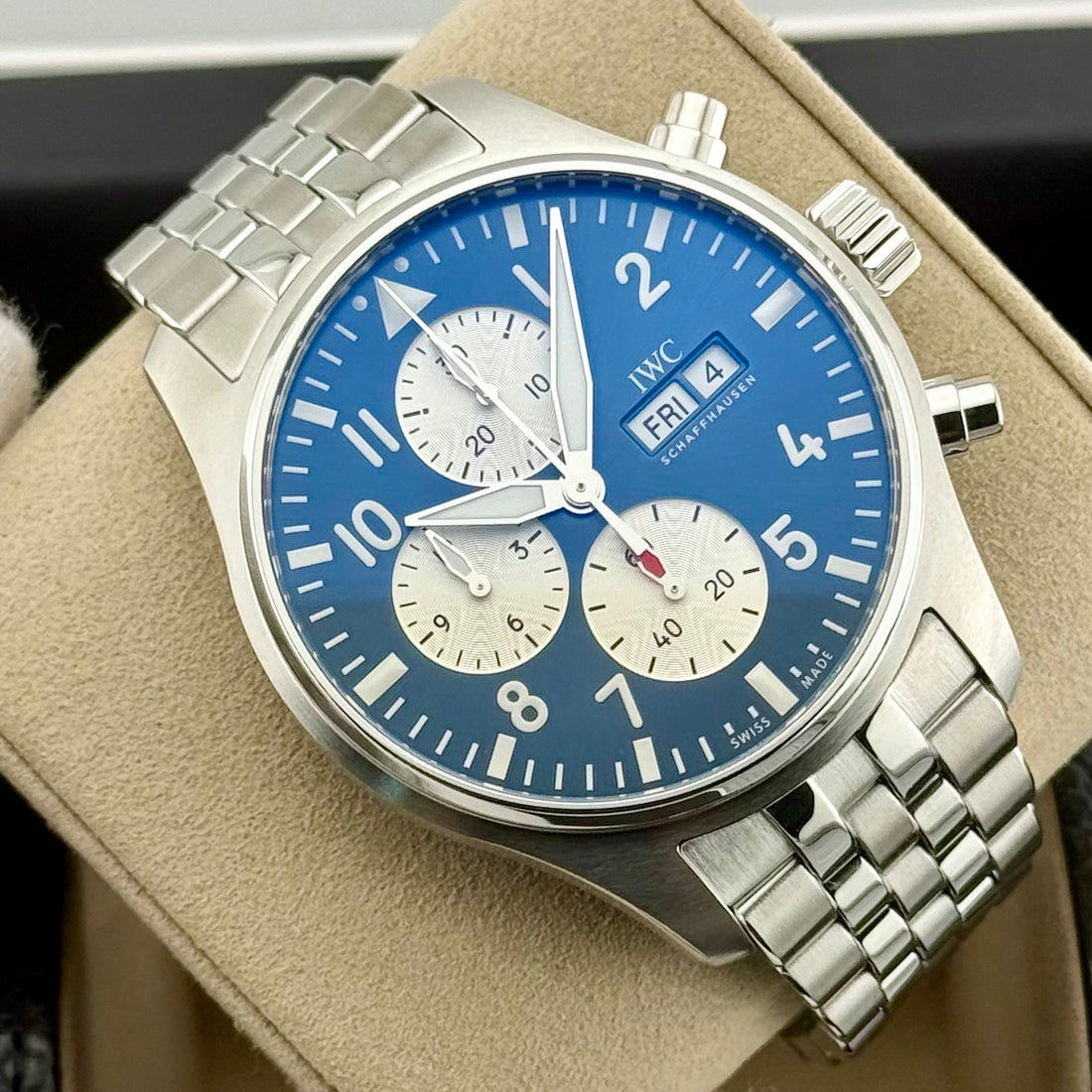 IWC Pilots Watch Chronograph Laureus Limited Edition Ref. IW378010 | Full-Set 07/2026 | NEU | IWC Garantie 07/2034 | Unworn