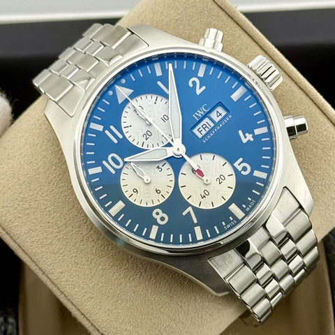 IWC Pilots Watch Chronograph Laureus Limited Edition Ref. IW378010 | Full-Set 07/2026 | NEU | IWC Garantie 07/2034 | Unworn