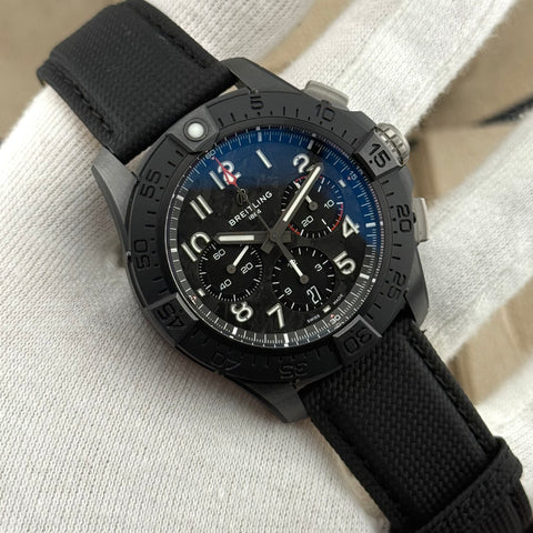 Breitling Avenger B01 Chronograph 44 Night Mission Ref. SB0147101B1X1 | Full-Set 07/2024 | Top Condition | Keramik | 44mm | Automatic | Top