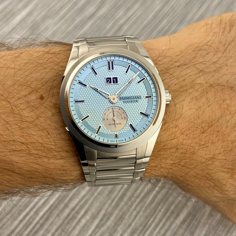 Parmigiani Fleurier Tonda GT Yoshida Limited Edition Ref. PFS910-1020006-100182 | Full-Set 03/2023 | Automatic | Ice Blue Dial | 42mm | Top