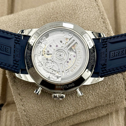 Breitling Superocean Heritage B01 Chronograph 42 Ref. AB0156161C1S1 | Full-Set 07/2025 | NEU | Unworn | 42mm | Blue Dial | VIP