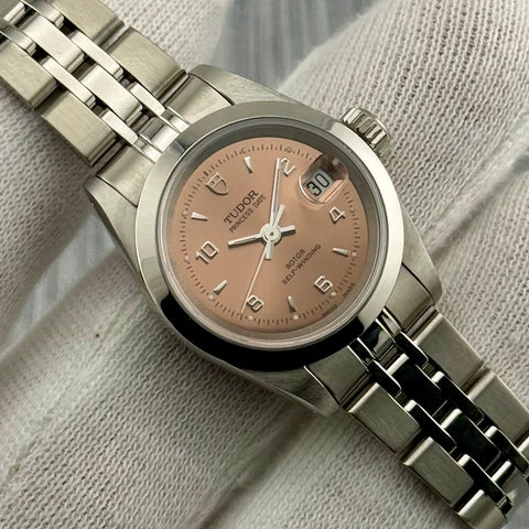 Tudor Priness Date Ref. 92400 | Full-Set 2002 | Serviced 08/2025 | Pink Dial | Ladies | Rare | VIP