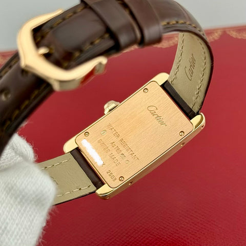 Cartier Tank Américaine Ref. W2607456 (2503) | Full-Set 2013 | 18K Roségold | 19×34,8 mm | Like New | Ladies | Damen | Top