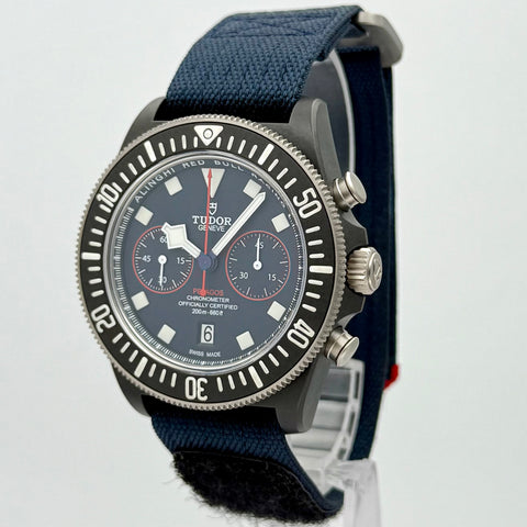Tudor Pelagos FXD Chrono Alinghi Ref. 25807KN | Full-Set 07/2024 | Unworn | Ungetragen | Red Bull | 43mm | Carbon | Top | VIP