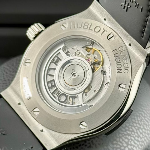 Hublot Classic Fusion Ref. 542NX1171LR | Full-Set 09/2021 | Titan | 42mm | Black Dial | Automatic | Top