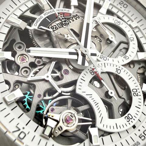 Zenith Defy El Primero 21 Japan Special Edition Ref. 95.9003.9004/78.R588 | Full-Set 01/2026 | Zenith Garantie 01/2032 | Like New | 44mm | Skeleton