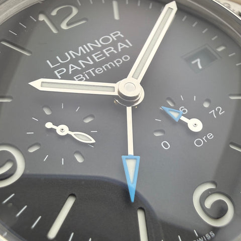 Panerai Luminor BiTempo Power Reserve Ref. PAM01360 | Full-Set 01/2024 | Panerai Garantie 01/2032 | 44mm | Top