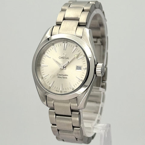 Omega Seamaster Aqua Terra Ref. 2577.30 | Quartz | 29mm | Silver Dial | Ladies | VIP