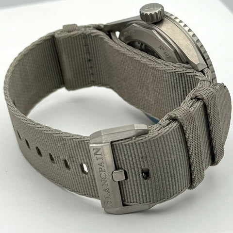 Blancpain Fifty Fathoms Bathyscaphe Ref. 5000-1210-NAGA | Full-Set 2022 | Unworn | 43mm | Titan | Titanium | Top | VIP