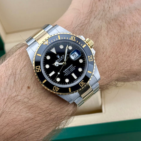 Rolex Submariner Bicolor Ref. 126613LN | Full-Set 03/2023 | LC100 | Erstkaufrechnung | 41mm | Top