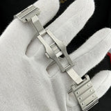 Cartier Santos Large Ref. WSSA0096 | Full-Set 11/2025 | Cartier Garantie 11/2033 | 47x39.5mm | Black Dial | Top