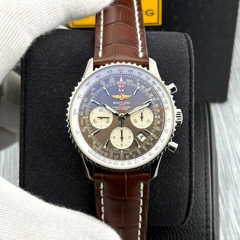 Breitling Navitimer 01 Chronograph Panamerican Limited Edition Ref. AB0121C4/Q605 | Full-Set 09/2014 | Serviced 12/2025 | Limited Edition 1000