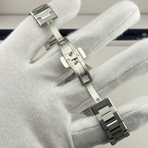 Zenith Defy Skyline Ref. 16.9400.670/51.I001 | Full-Set 10/2024 | Like New | Diamonds | Automatic | Blue Dial | 36mm