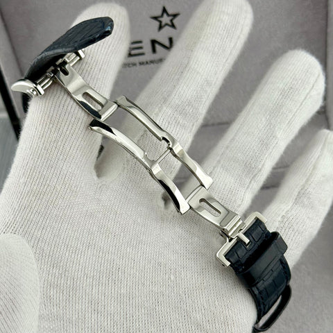 Zenith Elite 6150 Ref. 03.2272.6150/51.C700 | Full-Set 07/2018 | Top Condition | 42mm | Blue Dial | Automatic | Top