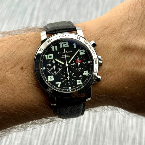 Chopard Mille Miglia Ref. 168920-3001 | Full-Set 2008 | Serviced 05/2025 | Chronograph | Automatic | 43mm | Kautschuk | Black Dial | VIP