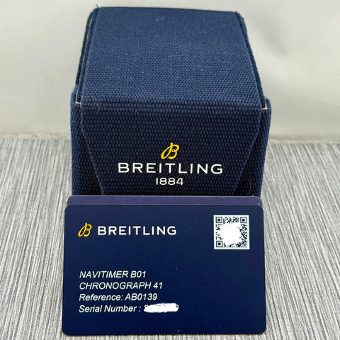 Breitling Navitimer B01 Chronograph 41 „Boutique Edition“ Ref. AB0139A71G1A1 | Full-Set 08/2025 | Unworn | Ungetragen | Boutique Edition | Breitling Garantie 08/2033 | Top