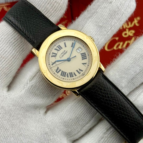 Cartier must de Cartier Ronde Ref. 1800 1 | Full-Set 1996 | Quartz | 33mm | Vintage | Rare | 18001