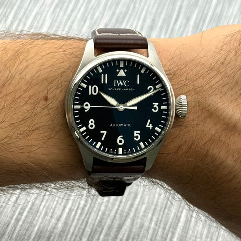 IWC Big Pilot Ref. IW329301 | Full-Set 2022 | 43mm | Black Dial | IWC Garantie 02/2030 | Automatic | Top