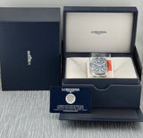 Longines Hydroconquest 42 Ref. L37884966 | Full-Set 09/2026 | NEU | Unworn | Milanaise | Blue Dial