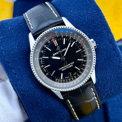 Breitling Navitimer 38 Ref. A17325241B1P2 | Full-Set 11/2021 | Black Dial | 38mm | Top Condition | A17325